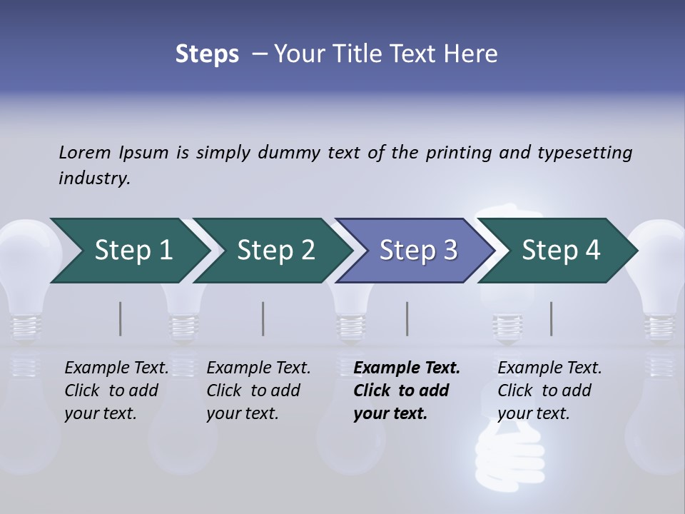 Glass Power Eco Friendly PowerPoint Template