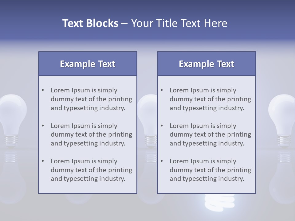 Glass Power Eco Friendly PowerPoint Template