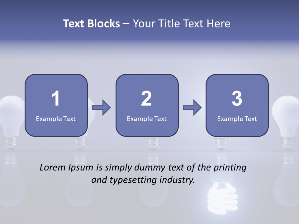 Glass Power Eco Friendly PowerPoint Template