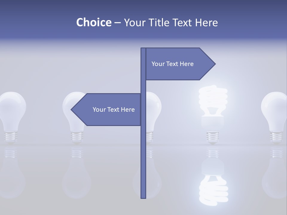 Glass Power Eco Friendly PowerPoint Template