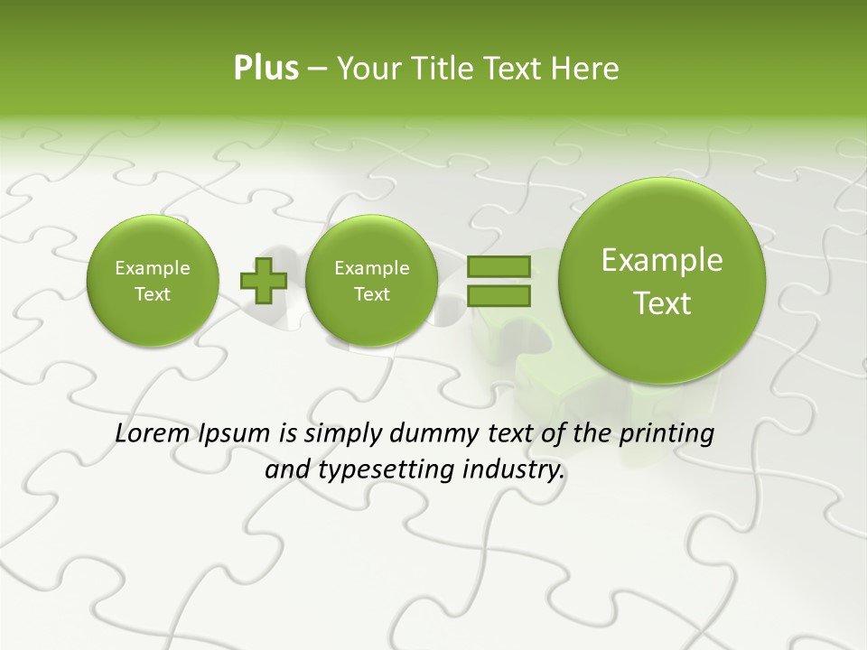 Solution Digitally Image PowerPoint Template