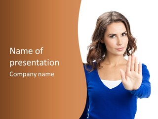 People Young White Background PowerPoint Template