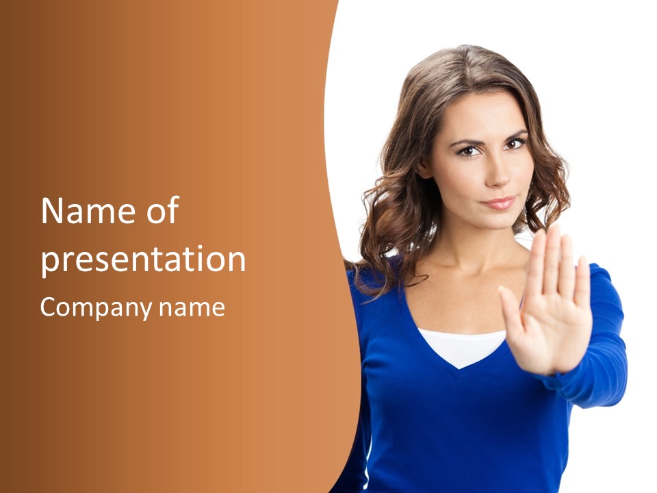 People Young White Background PowerPoint Template