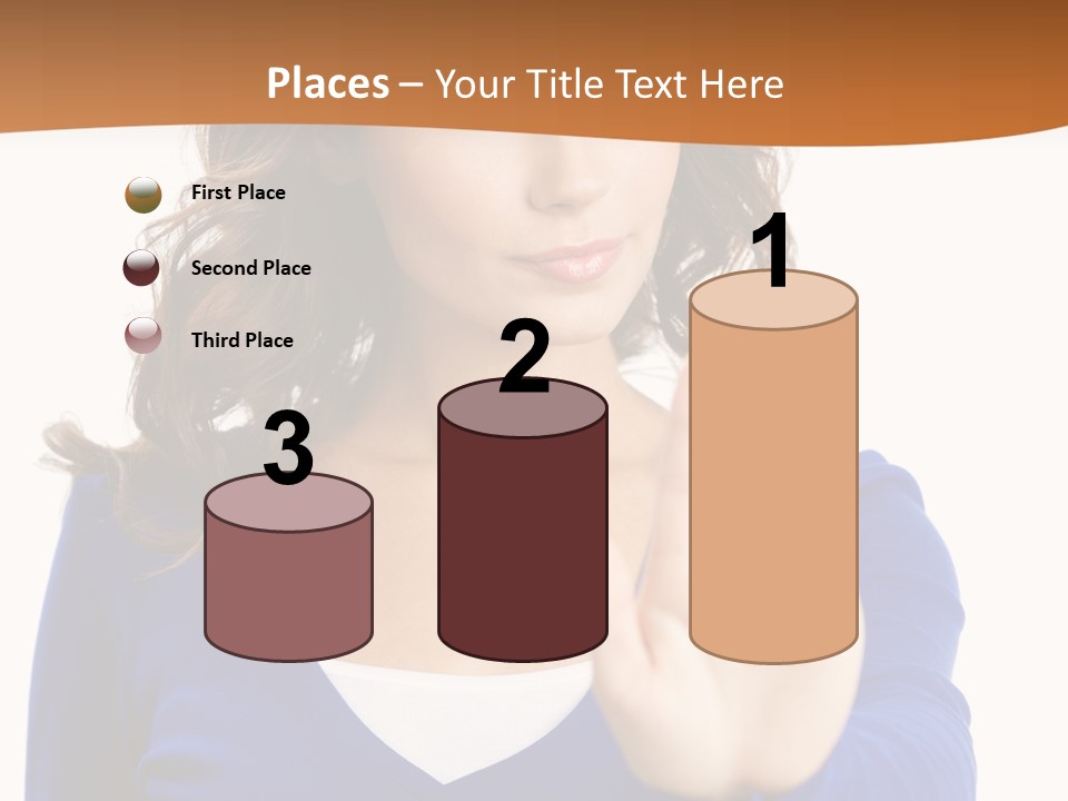 People Young White Background PowerPoint Template