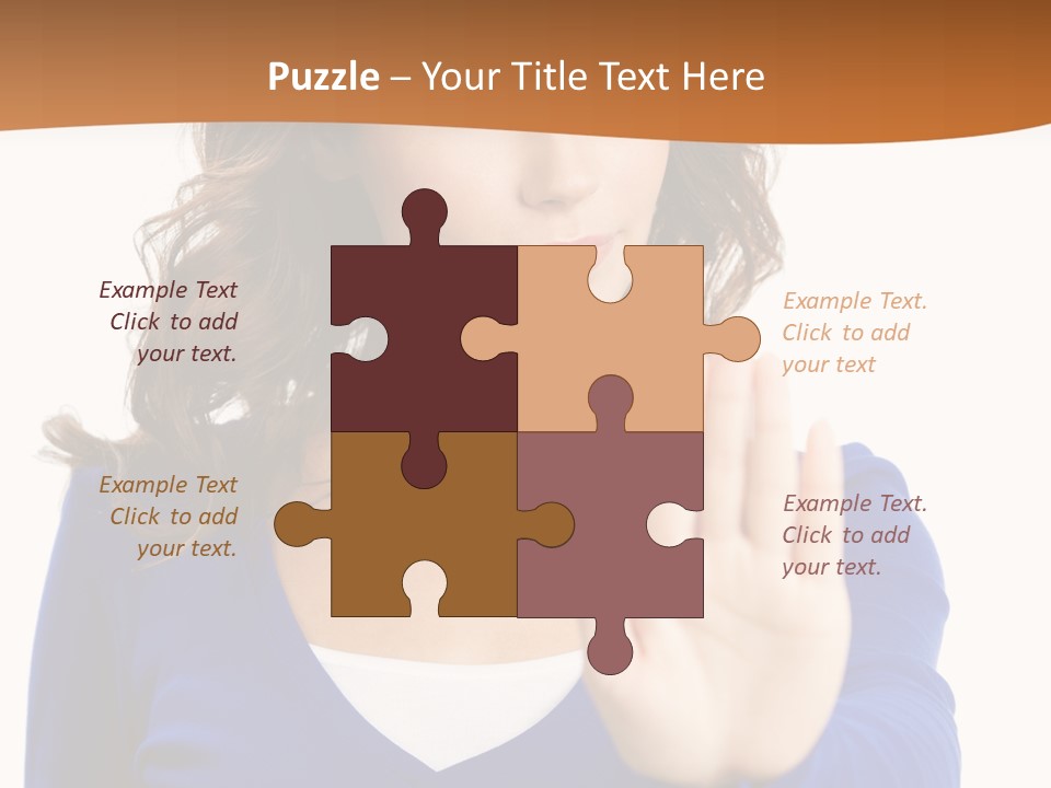 People Young White Background PowerPoint Template