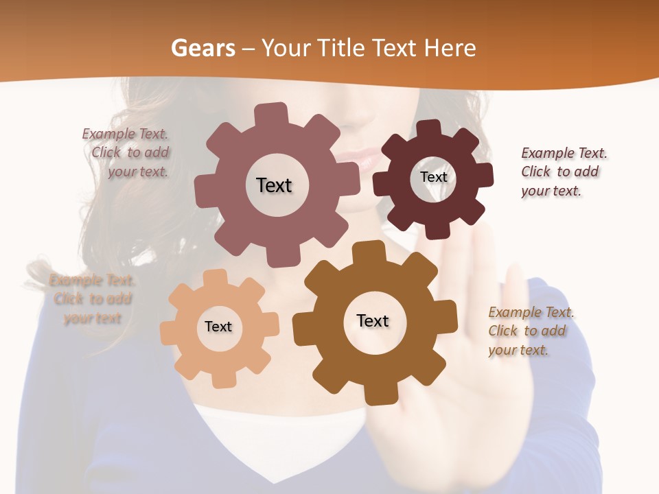 People Young White Background PowerPoint Template