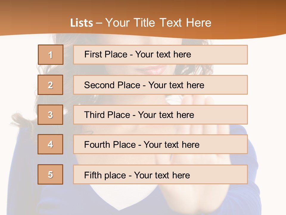 People Young White Background PowerPoint Template