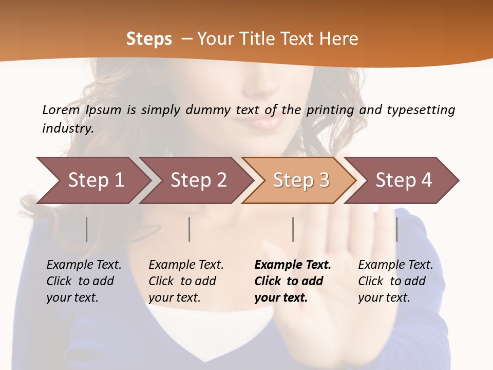 People Young White Background PowerPoint Template