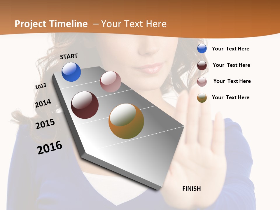 People Young White Background PowerPoint Template