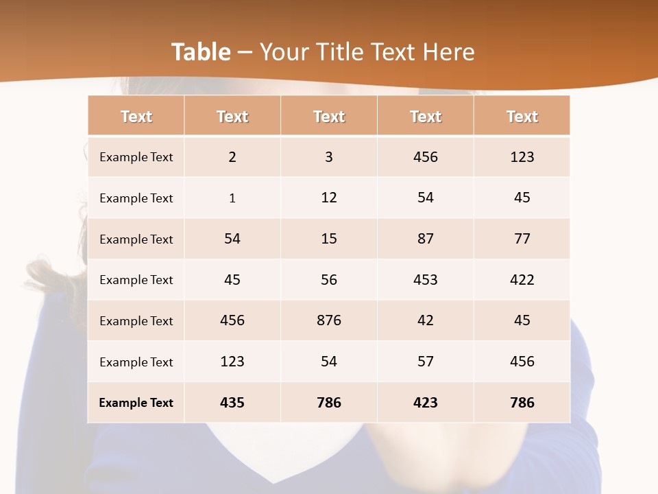 People Young White Background PowerPoint Template