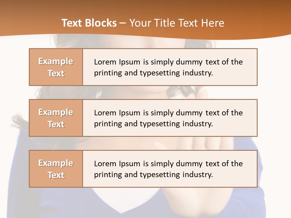 People Young White Background PowerPoint Template