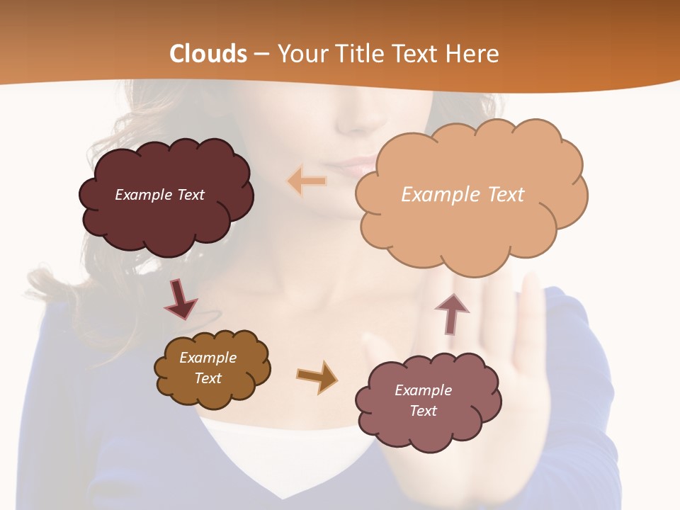 People Young White Background PowerPoint Template