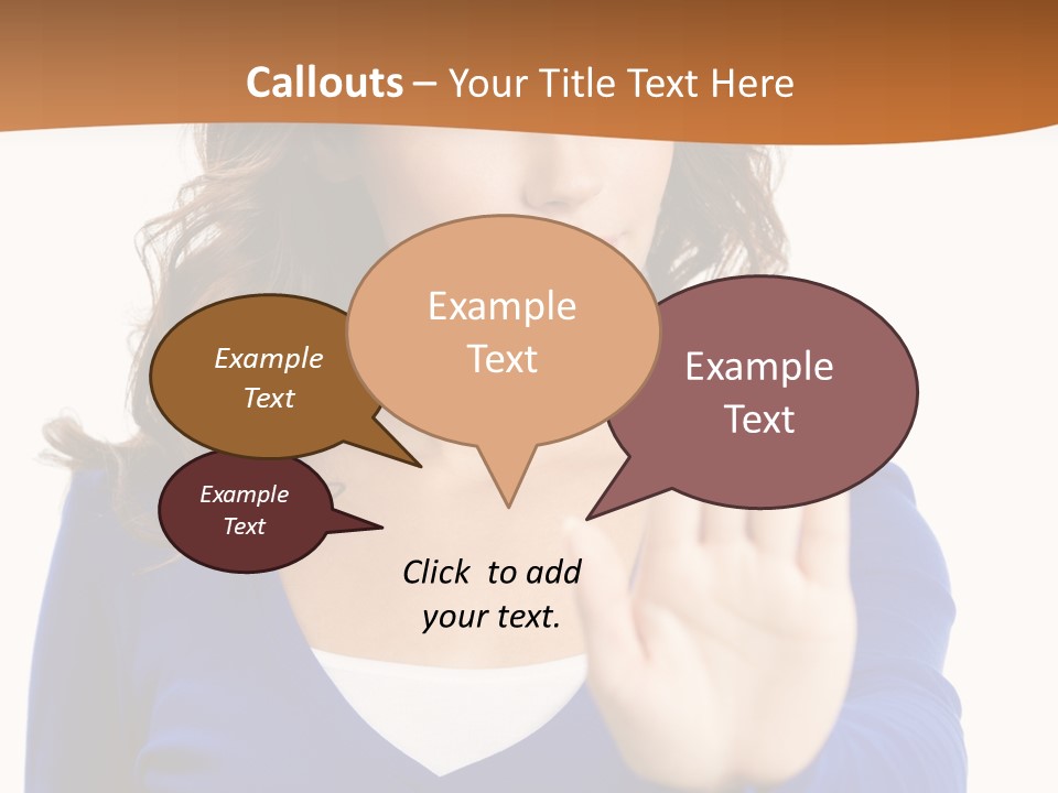 People Young White Background PowerPoint Template