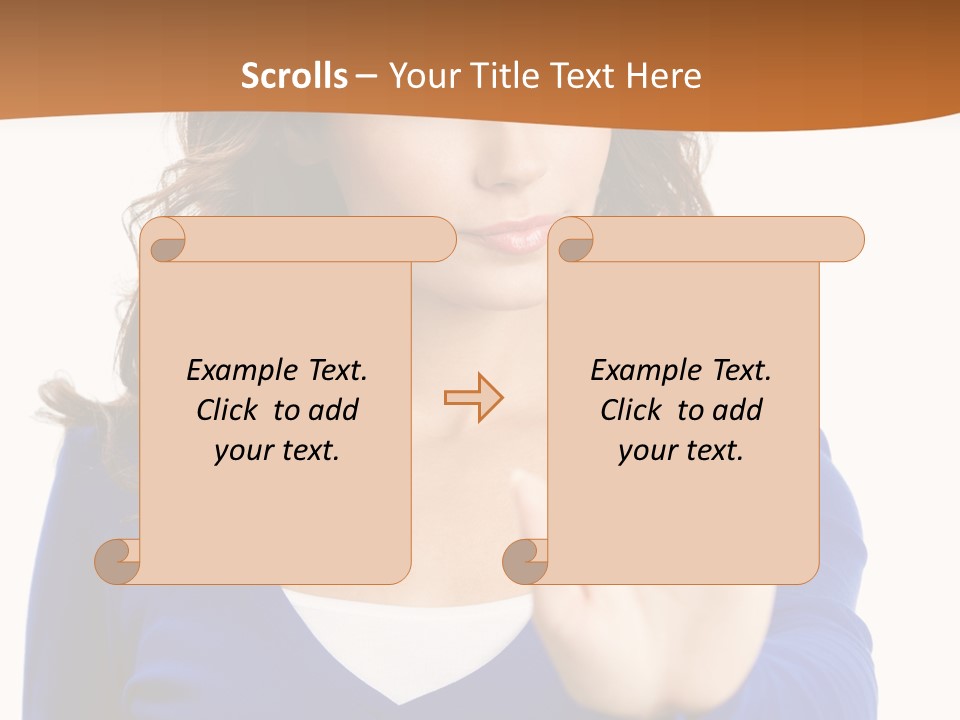 People Young White Background PowerPoint Template