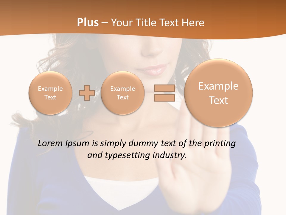 People Young White Background PowerPoint Template