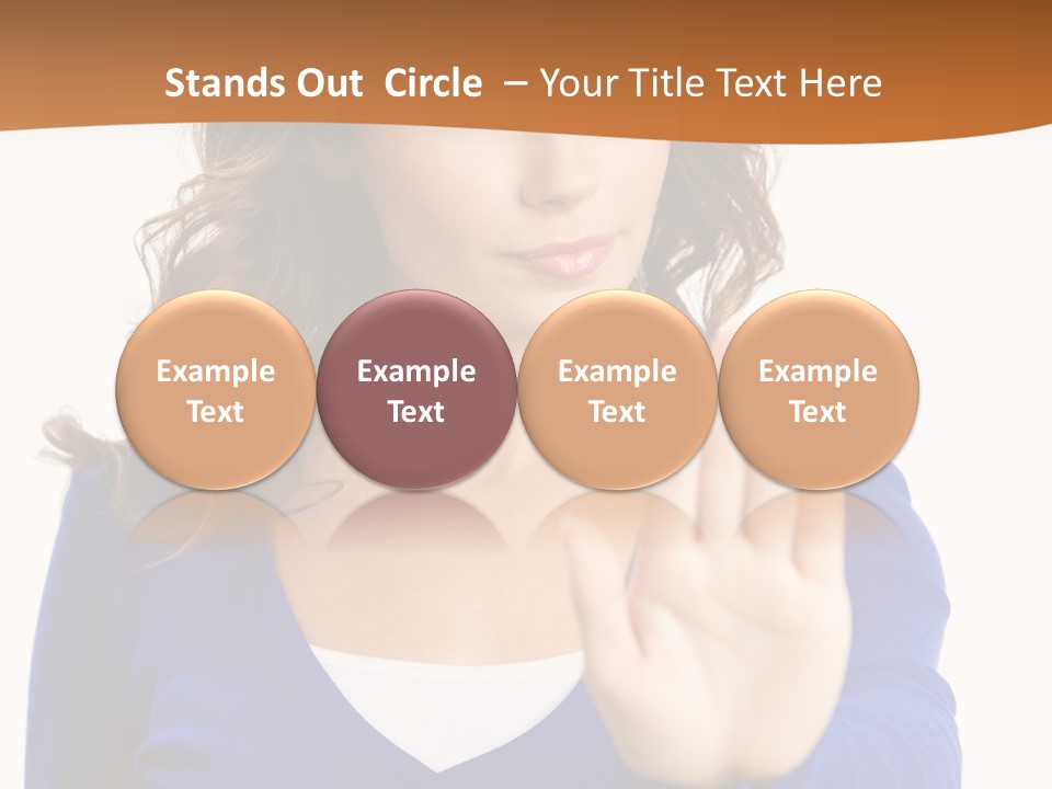 People Young White Background PowerPoint Template