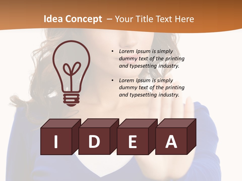 People Young White Background PowerPoint Template