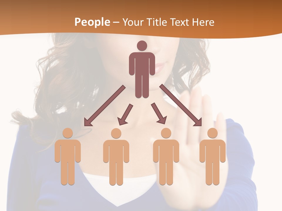 People Young White Background PowerPoint Template