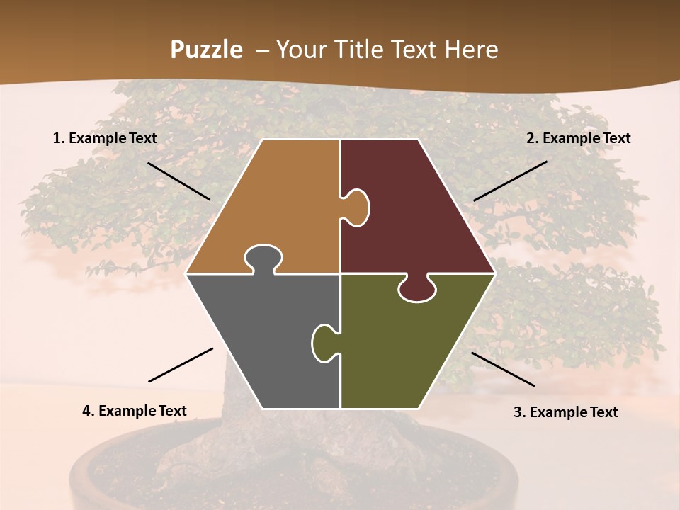 Miniature Wooden Little PowerPoint Template