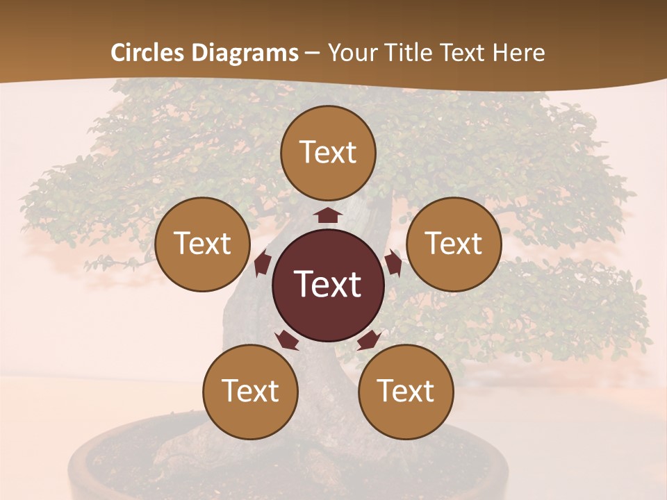 Miniature Wooden Little PowerPoint Template