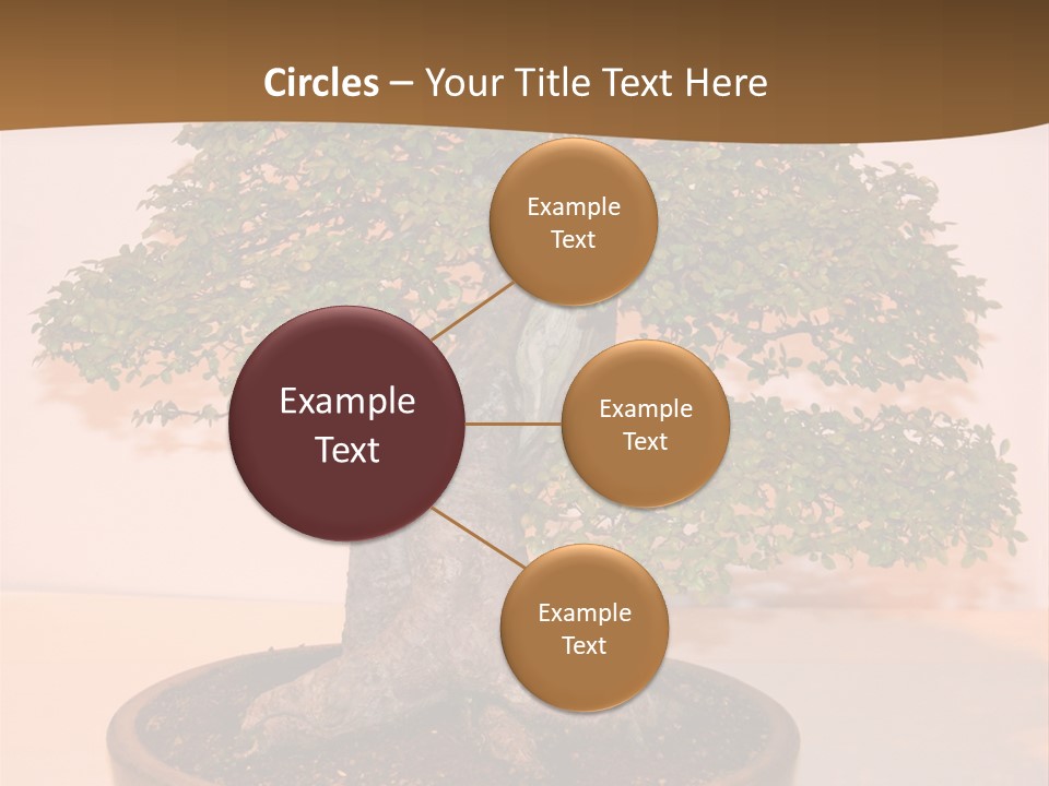 Miniature Wooden Little PowerPoint Template