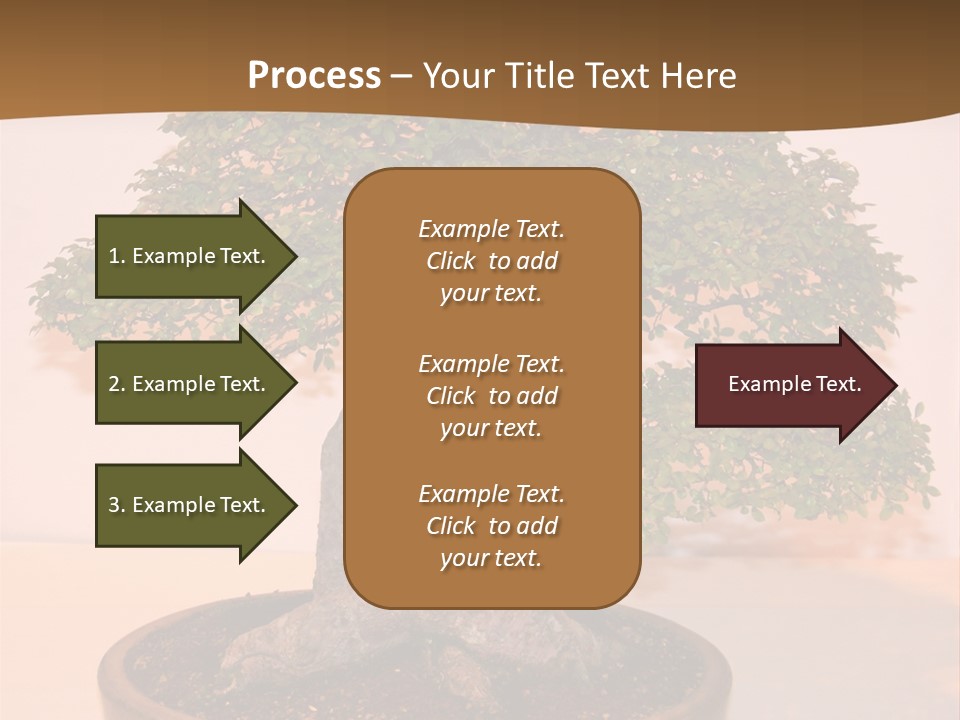 Miniature Wooden Little PowerPoint Template