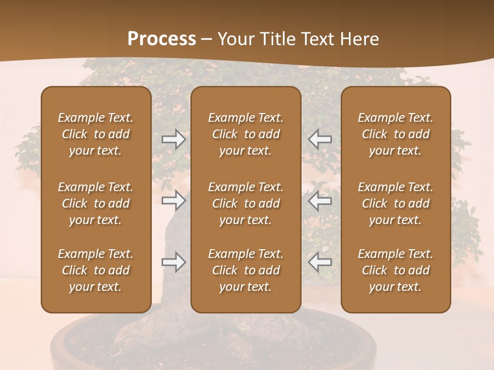 Miniature Wooden Little PowerPoint Template