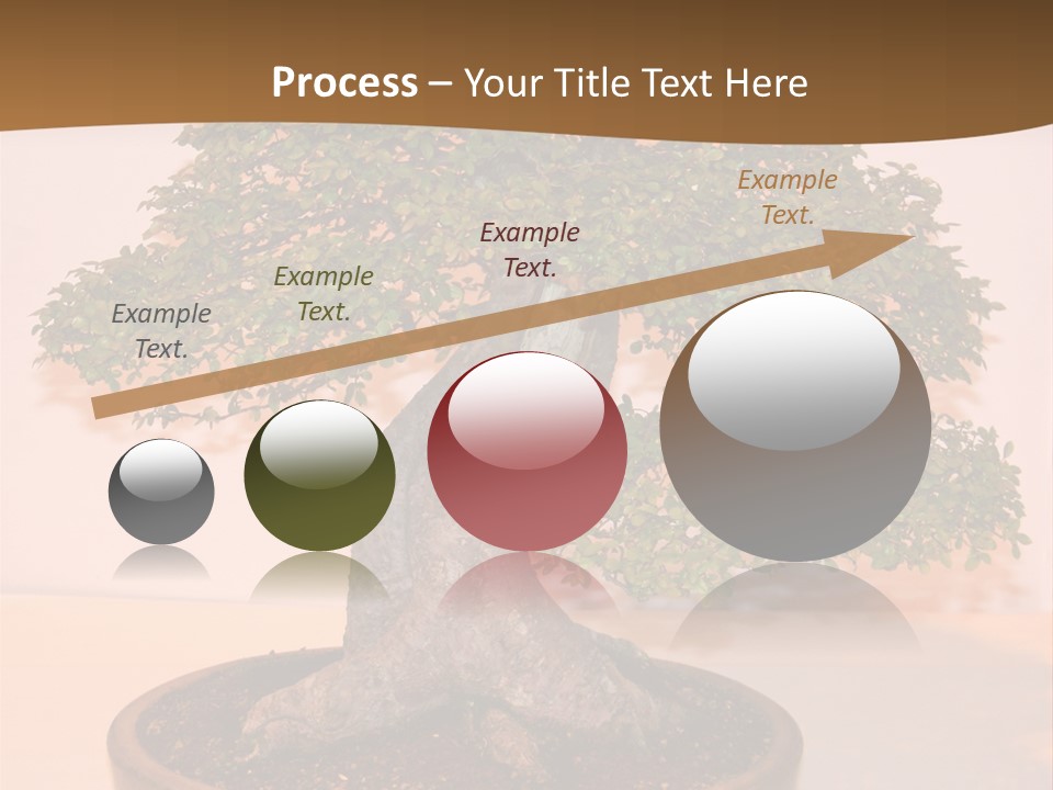 Miniature Wooden Little PowerPoint Template