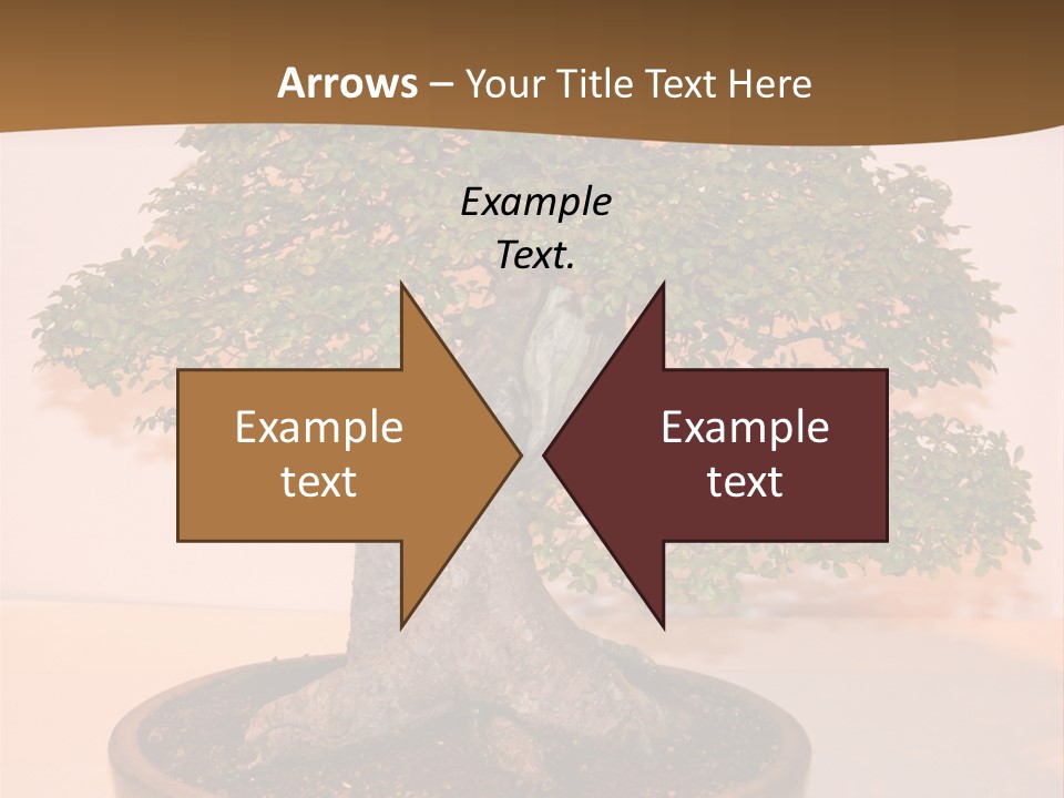 Miniature Wooden Little PowerPoint Template