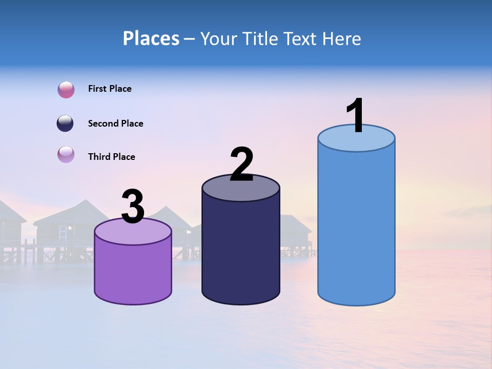 Relaxation Exotic Sunset PowerPoint Template