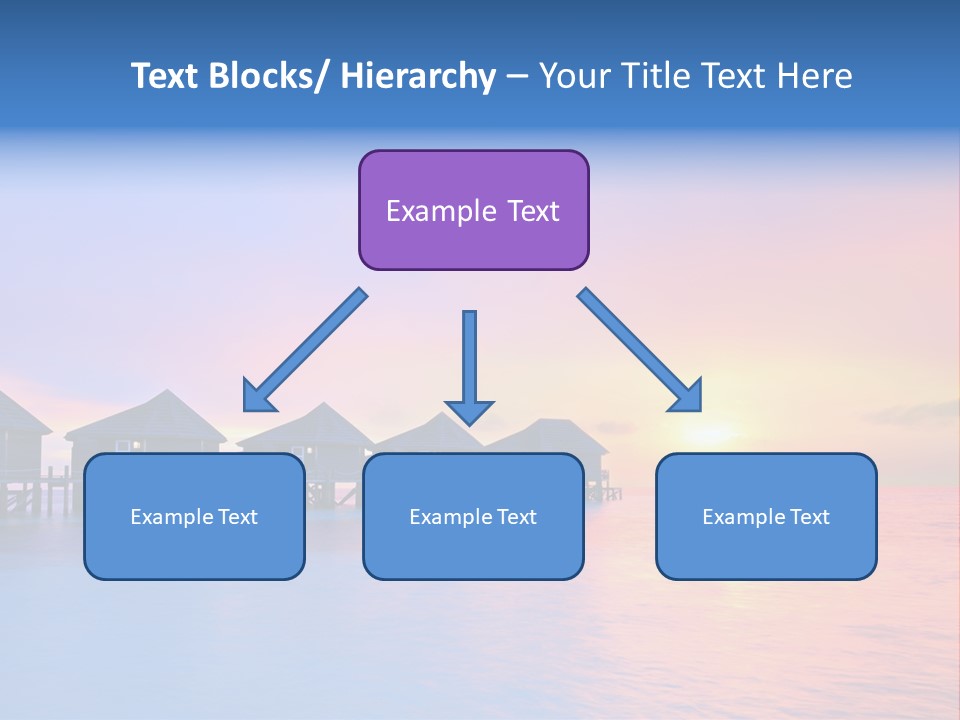 Relaxation Exotic Sunset PowerPoint Template