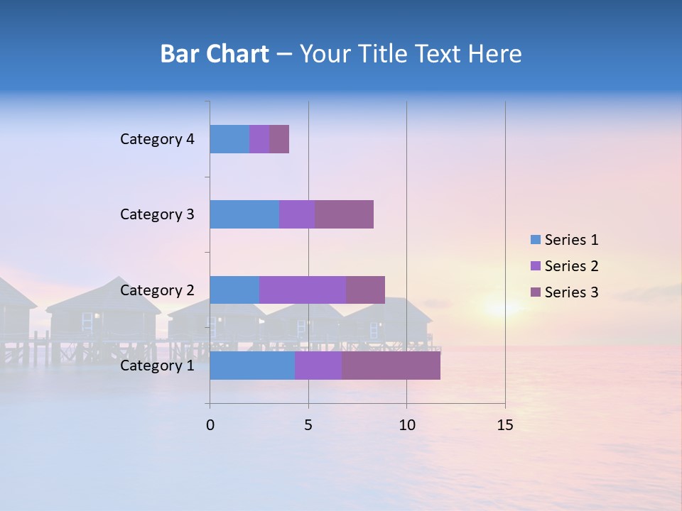Relaxation Exotic Sunset PowerPoint Template