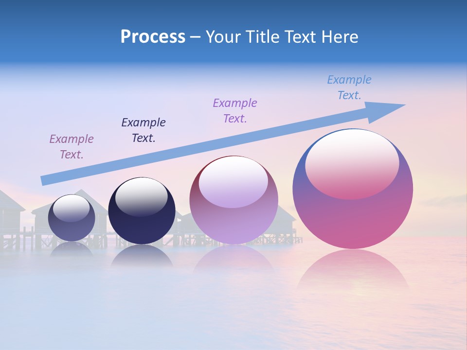 Relaxation Exotic Sunset PowerPoint Template