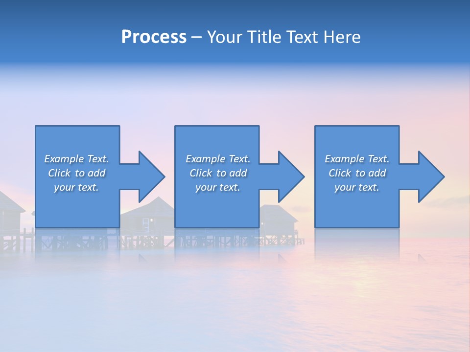 Relaxation Exotic Sunset PowerPoint Template