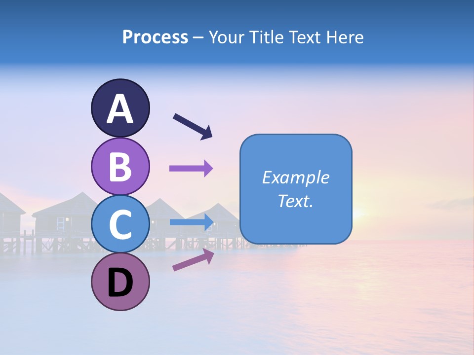Relaxation Exotic Sunset PowerPoint Template