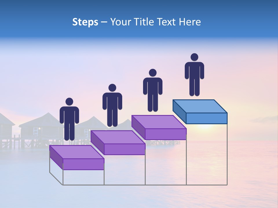 Relaxation Exotic Sunset PowerPoint Template