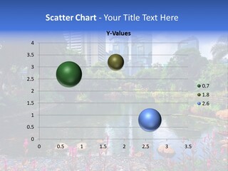 Skyscraper Apartment Park PowerPoint Template