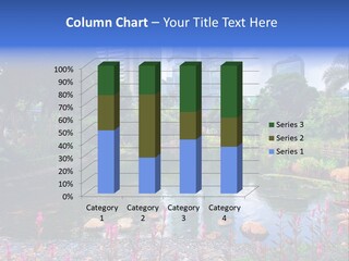 Skyscraper Apartment Park PowerPoint Template