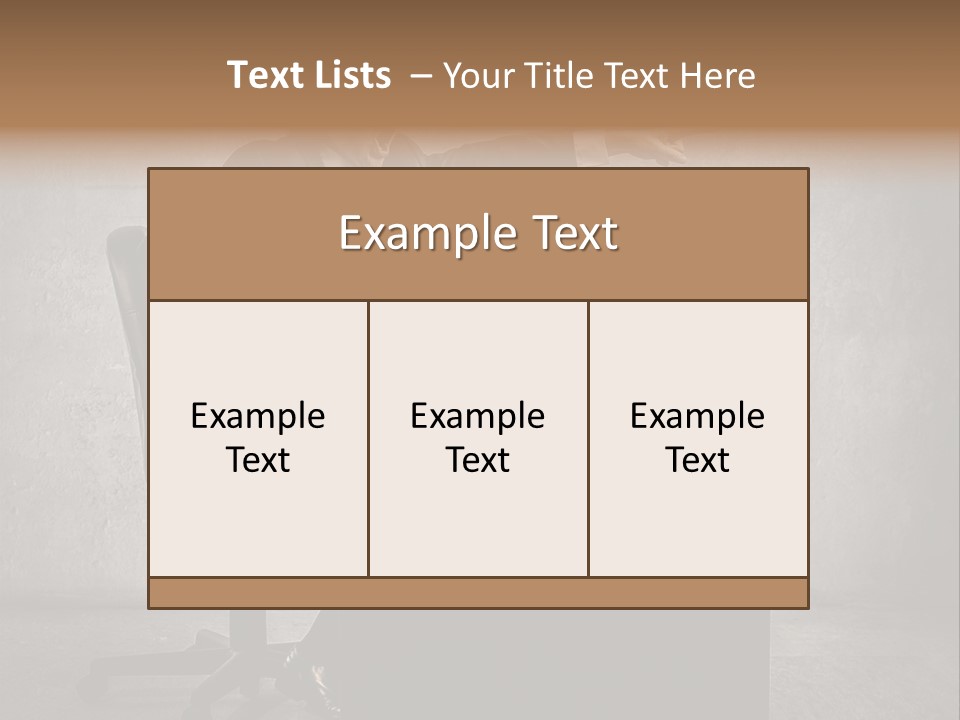 Shout Business Accuse PowerPoint Template