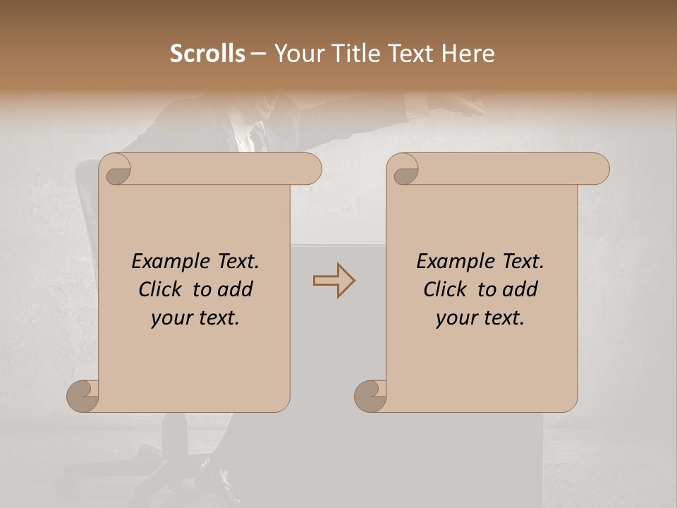 Shout Business Accuse PowerPoint Template