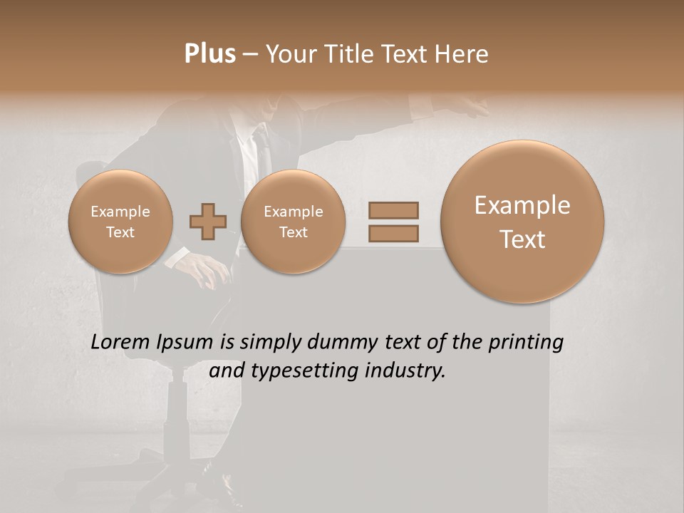 Shout Business Accuse PowerPoint Template
