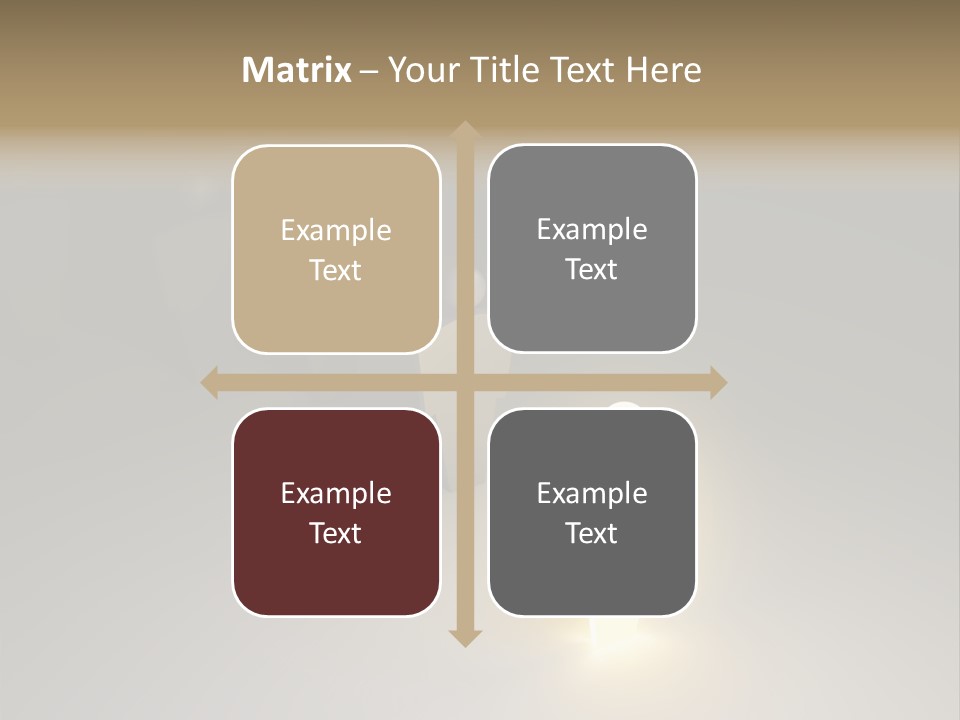 Crowd Cartoon Isolated PowerPoint Template