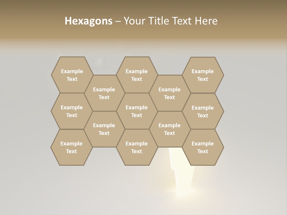 Crowd Cartoon Isolated PowerPoint Template