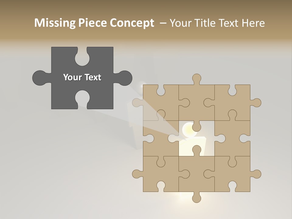 Crowd Cartoon Isolated PowerPoint Template