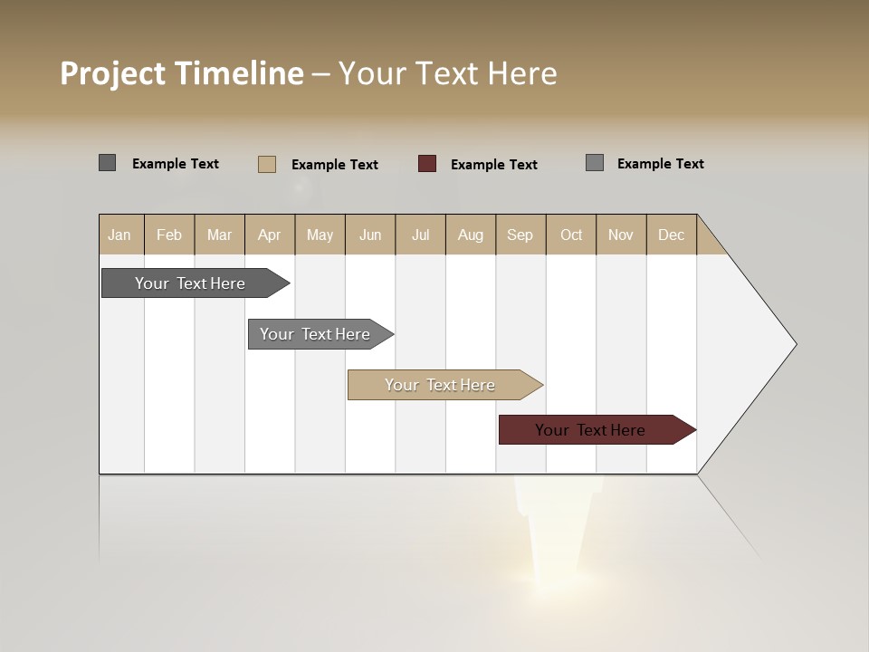 Crowd Cartoon Isolated PowerPoint Template