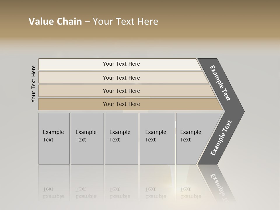 Crowd Cartoon Isolated PowerPoint Template