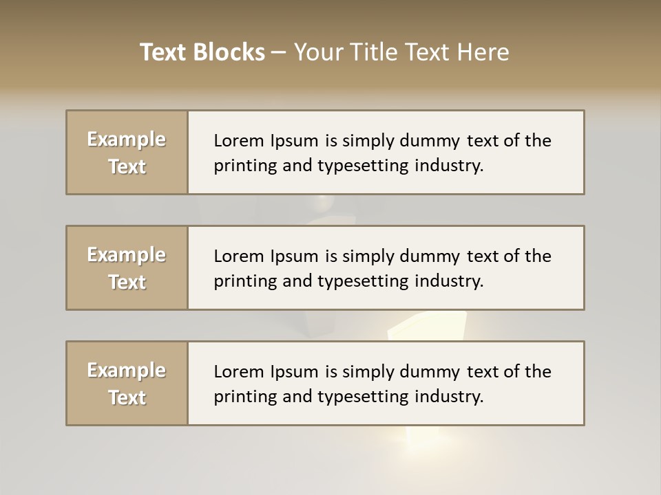 Crowd Cartoon Isolated PowerPoint Template
