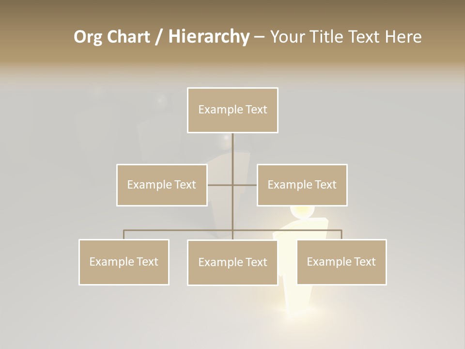 Crowd Cartoon Isolated PowerPoint Template