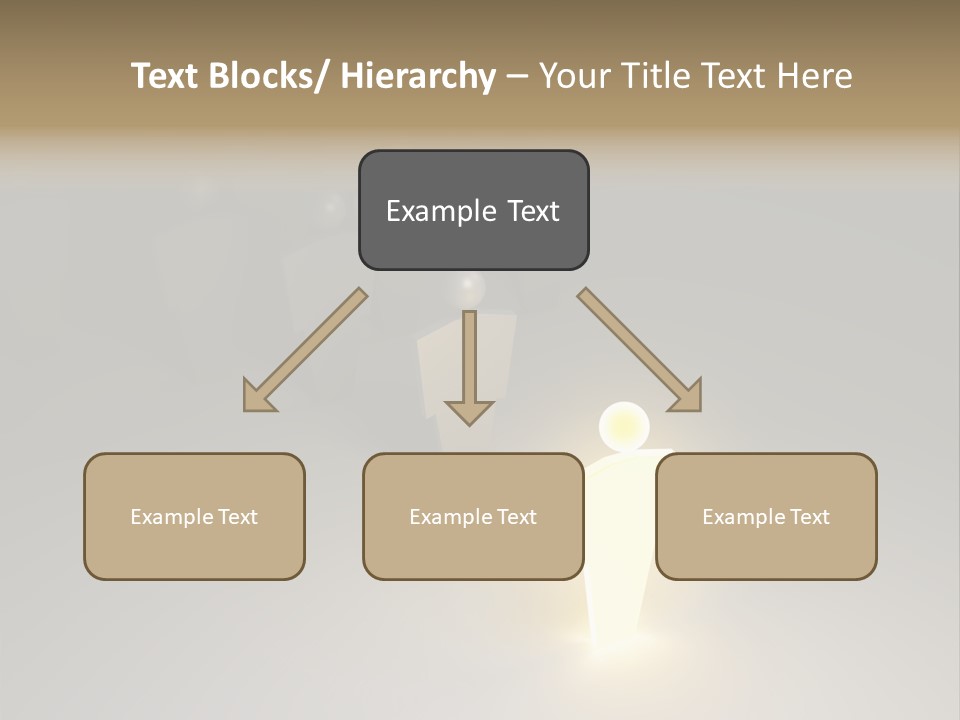 Crowd Cartoon Isolated PowerPoint Template
