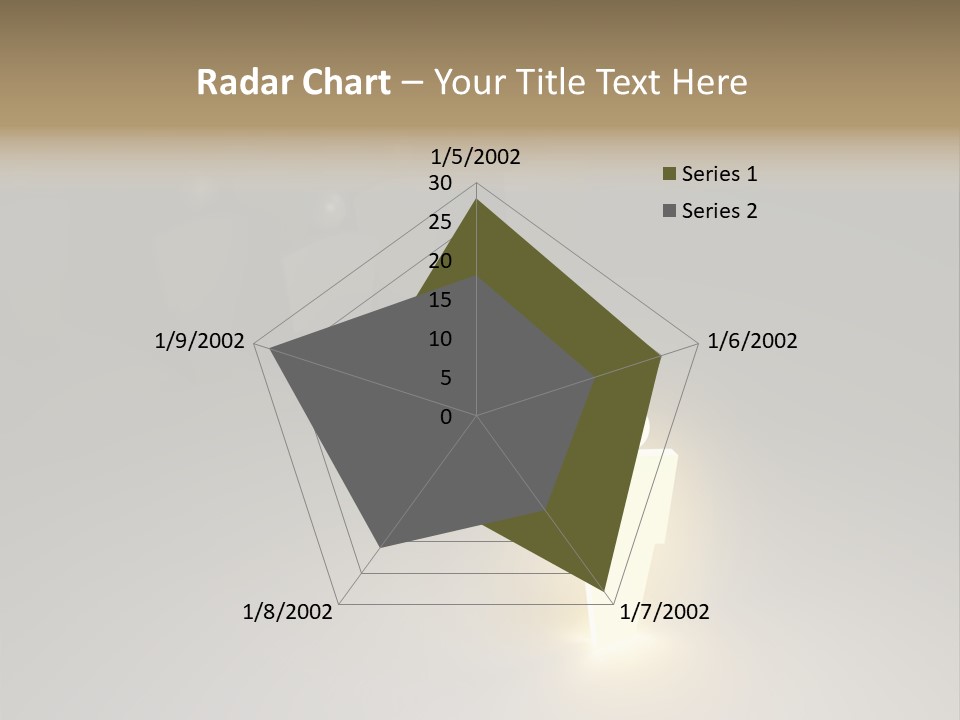 Crowd Cartoon Isolated PowerPoint Template
